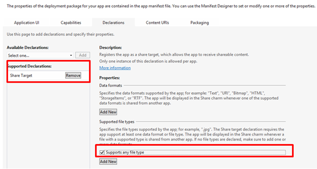 Share Text in between Windows 8 Metro Application using Share Contract ...