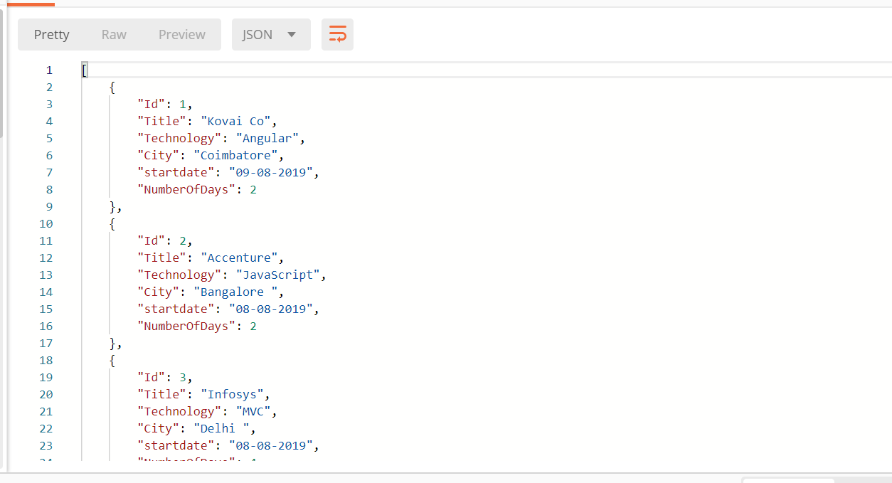 All about types of Action Results in the Web API – Dhananjay Kumar
